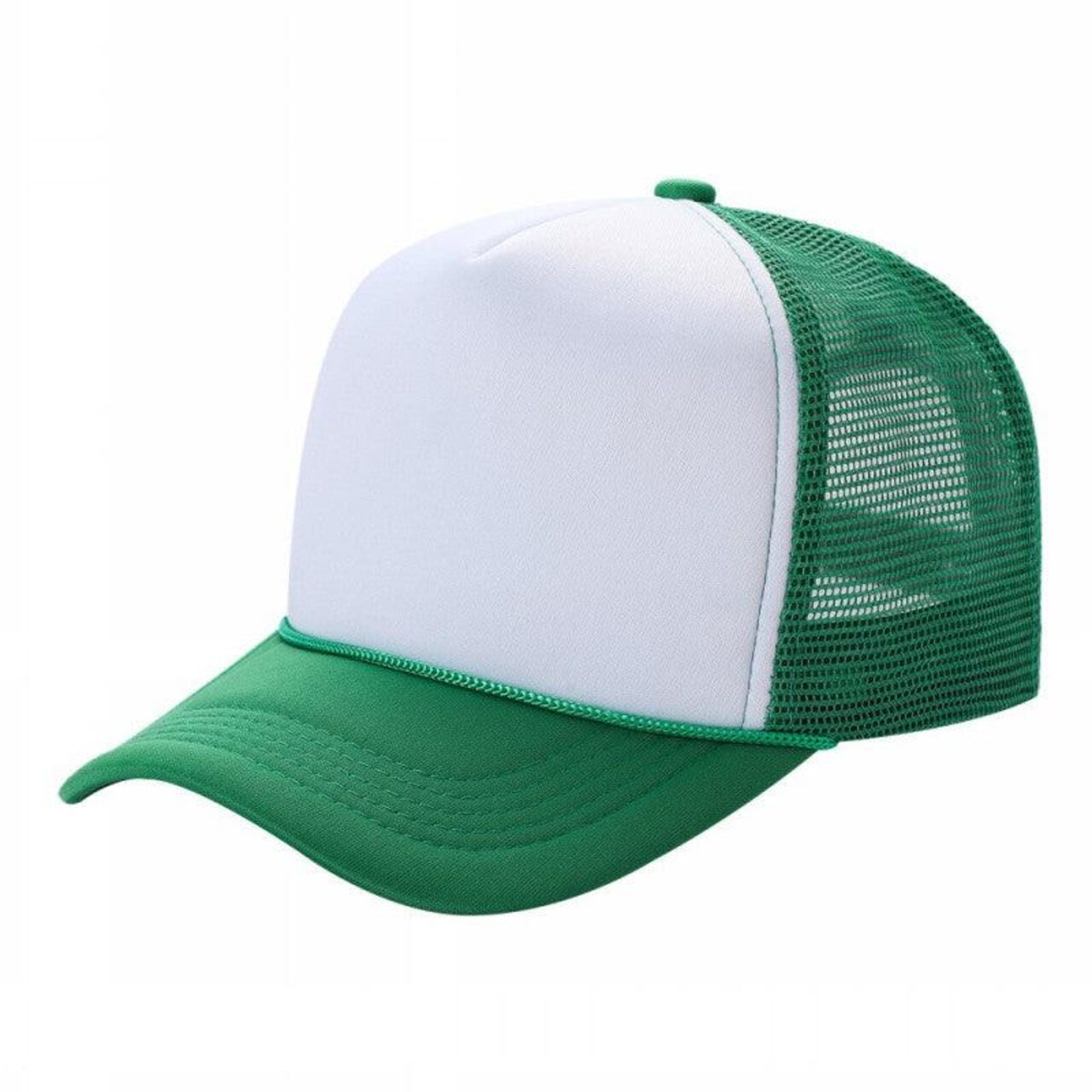 12 Pack: STM Sponge Foam Trucker Mesh Cap 100% Polyester Adjustable Snapback Hat